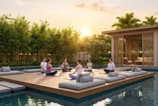 Yoga Zone at Rishita New Launch Lucknow